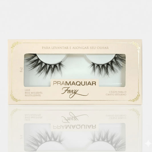 Cílios postiços Fios de Seda #1145 FOXY FX2